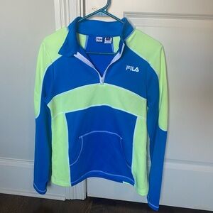 Fila Vibrant Neon Pullover